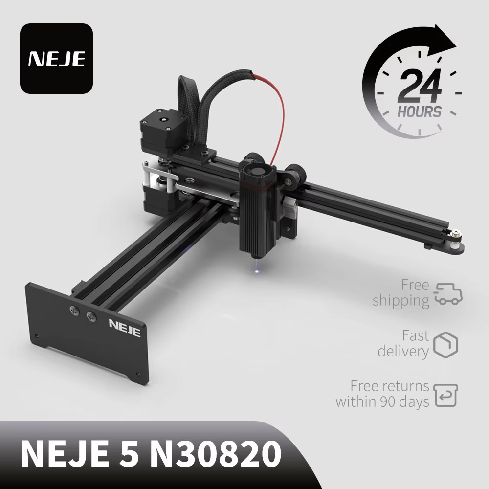 Mini Laser Engraver Cnc Router - NEJE 5 N30820 40W Mini CNC