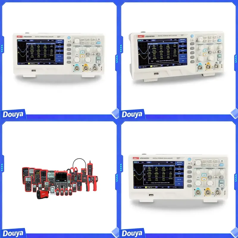 Digital Storage Oscilloscope 100Mhz - Osiloskop Penyimpanan Digital Dual Channel dengan