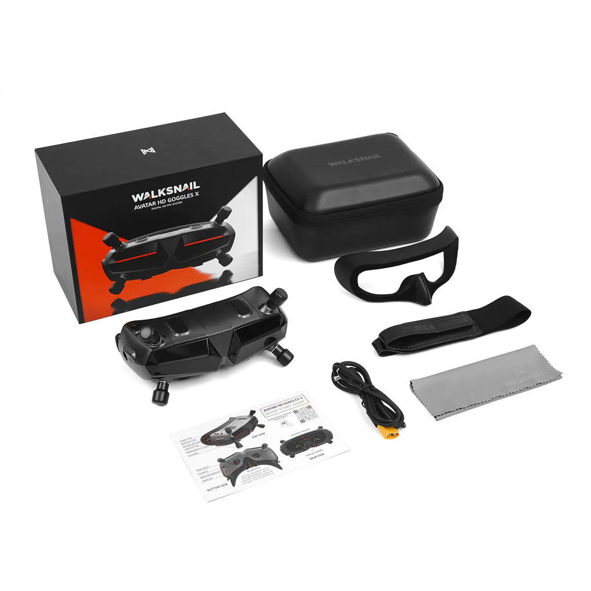 Kacamata FPV CADDX Walksnail A - Fpv Goggles Walksnail Avatar Hd ulasan dan harga