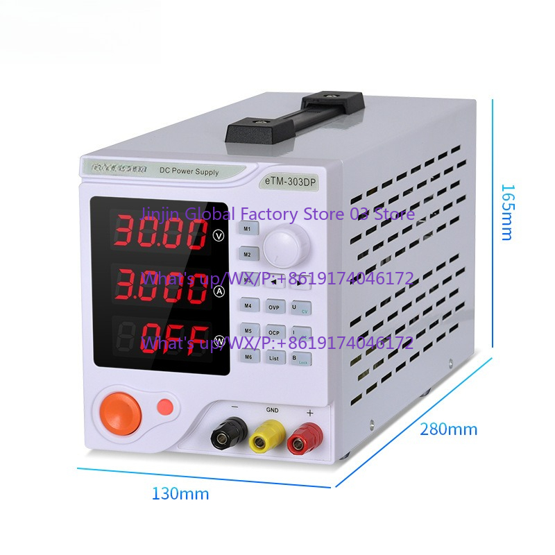 Catu Daya DC Terprogram untuk  - Linear Lab Power Supply Adjustable ulasan dan harga