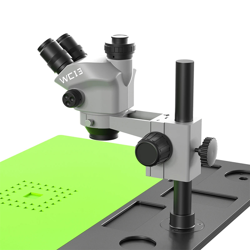 LUOWEI WCI3-7050TV-M1 7-50X Mi - Stereo Trinocular Microscope Pcb ulasan dan harga