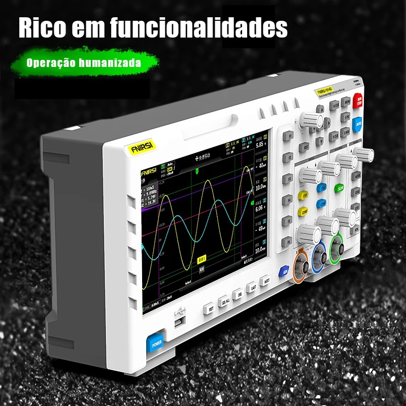 FNIRSI 1014D Osiloskop Digital - Digital Storage Oscilloscope 100Mhz ulasan dan harga