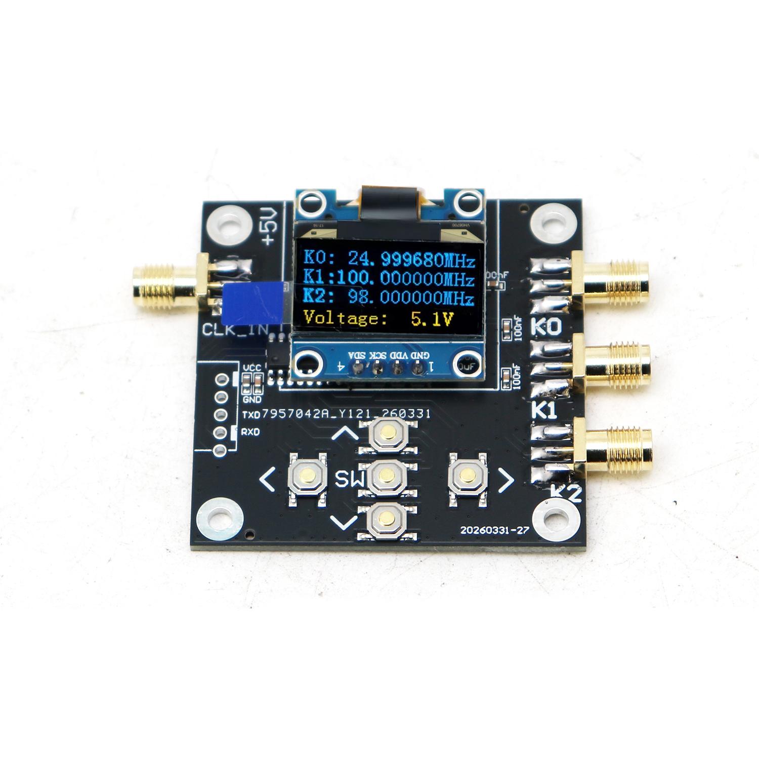 SI5351 Generator Sinyal Jam ya - Signal Generator Spectrum Analyzer ulasan dan harga