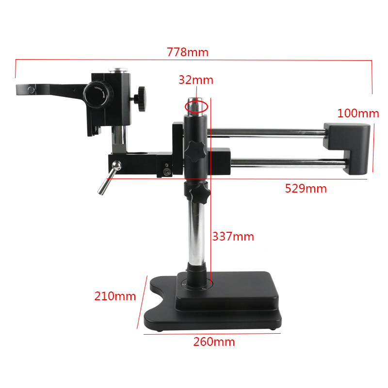 3,5X 90X 180X Simul-Fokus Doub - Stereo Trinocular Microscope Pcb ulasan dan harga